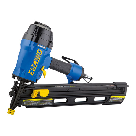 ESTWING ERF2190 Pneumatic 21 Degree 3-1/2" Full Round Head Framing Nailer with EFR2190